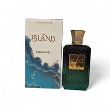 KHADLAJ PERFUMES ISLAND EXTRAIT DE PARFUM SPRAY UNISEX 3.4 Oz / 100 ml BRAND NEW