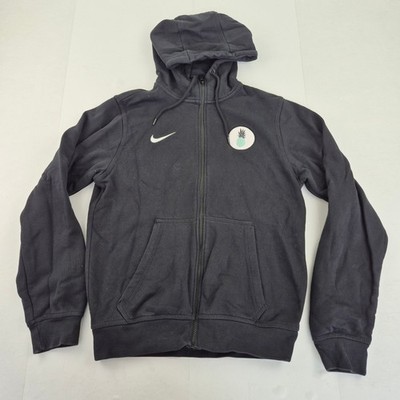 Nike Hoodie Small 8 10 schwarz Damen Baumwollmischung Ananas Grafik