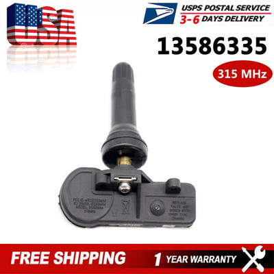 1pcs Programmed TPMS Tire Pressure Monitoring Sensor For Chevy GMC Cadillac
