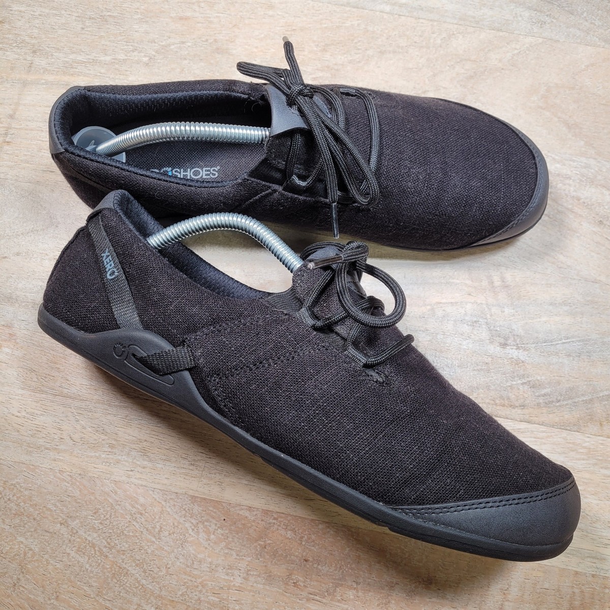 Xero Hana Barefoot Shoes 10.5 Black Hemp Canvas Minimalist  display picture 1