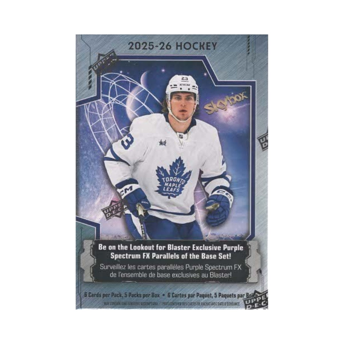 2025-26 Upper Deck Skybox Metal Universe Hockey 30Ct. Blaster Box