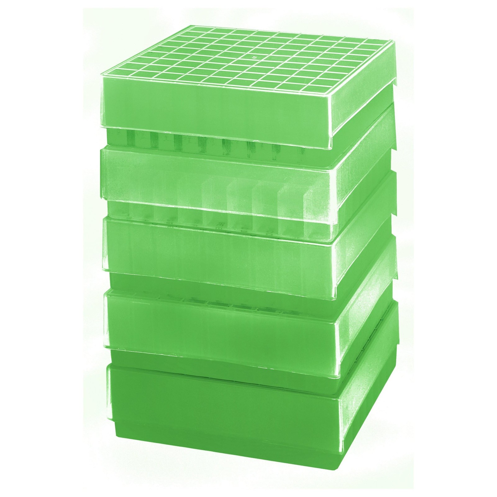 Argos R3115 Green Polypropylene 81 Place Microcentrifuge Tube Freezer Storage...