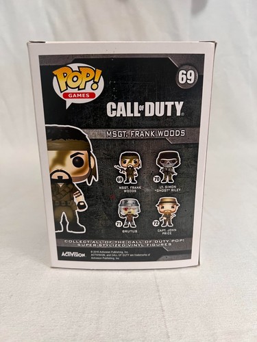 Funko Pop! Vinyl: Call of Duty - MSGT Frank Woods #69 GAMESTOP Exclusive - Picture 3 of 6