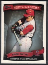 2010 Topps - Peak Performance Hideki Matsui #PP-103