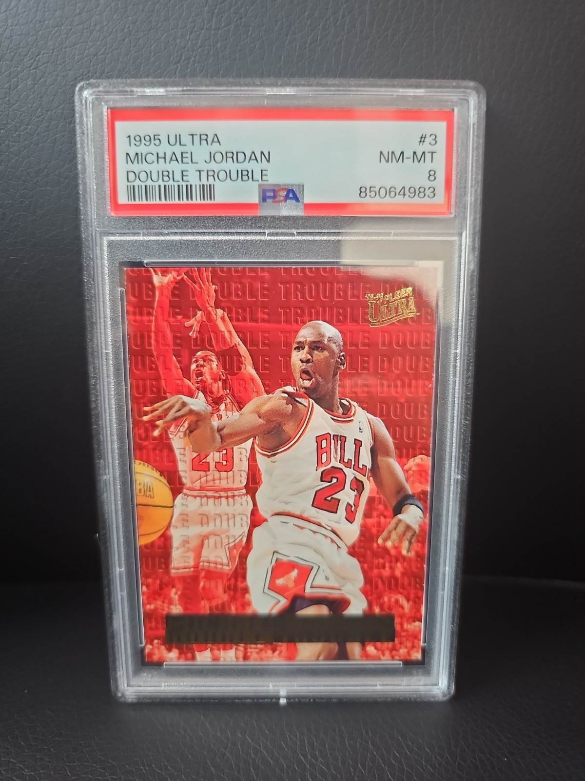 Michael Jordan 1995 Fleer Ultra #3 Double Trouble Price Guide 