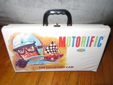 1960s Ideal Motorific Slot Car Collector's Carry Case