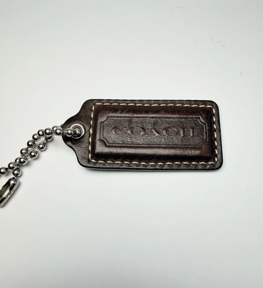 Coach Leather Letters, Numbers & Symbols Key Chains, Rings