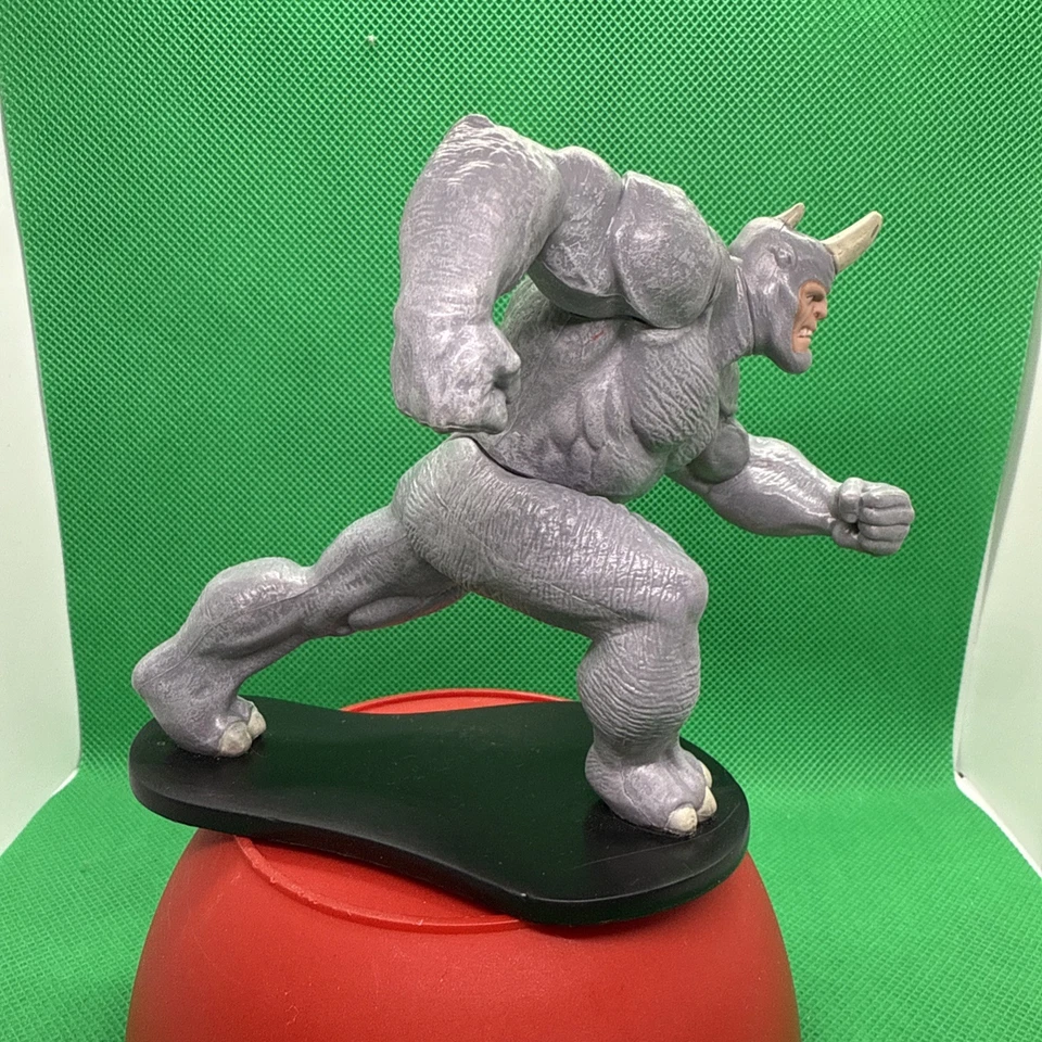 Figura de rinoceronte Spider-man villano 4" de alto PVC Disney Store Marvel Comics Foto 2 de 4