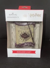 Hallmark 2022 Wizarding World Harry Potter Marauder's Map Christmas Ornament