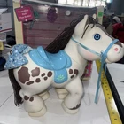 VINTAGE Cabbage Patch Kids 1992 CRIMP ‘n CURL PONY Sugar W/Box, Brushes, & Cert
