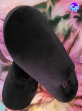 Mont Chalet🌟Hausschuhe🌟🌟GR. 38🌟Schwarz🌟MICROFASER🌟Slipper