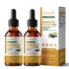 Quercetin Bromelain Extract Immune  Cellular Support Vegan  Sugar-Free