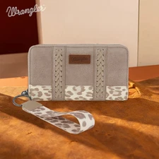 Wrangler Leopard Print Wallet