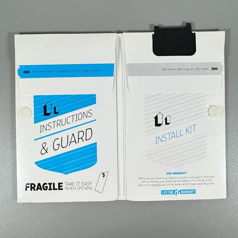 Screen Protector for Kyocera DuraForce Pro - Gadget Guard Black Ice Edition - Image 3 of 4