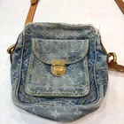 Louis Vuitton LV Crossbody Bag M95348 Camera Bag Blue Monogram Denim