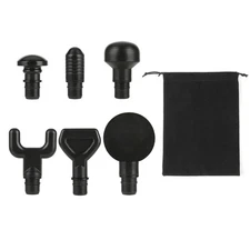 Falafale 6Pcs Massage Heads with Storage Bag, Replaceable Massager Gun Attach...