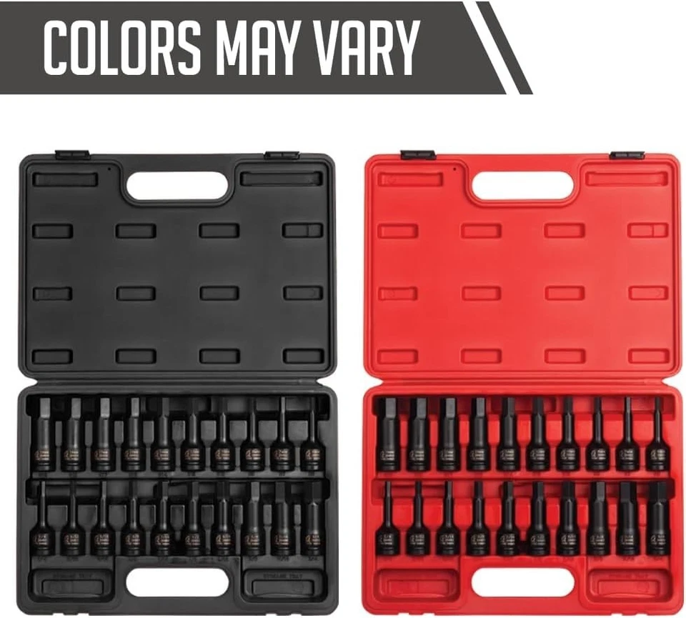 Master Impact Driver Set, SAE/Metric, Dual Size Markings - Image 4 of 4