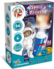 Torcia E Proiettore Spaziale per Bambini - Torcia Con Pianeti Del Sistema Solare