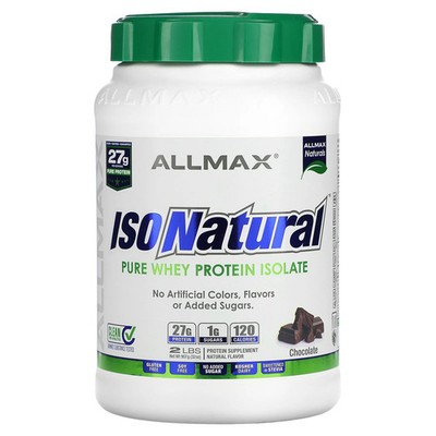 ISONatural , Pure Whey Protein Isolate, Chocolate, 2 lbs (907 g)