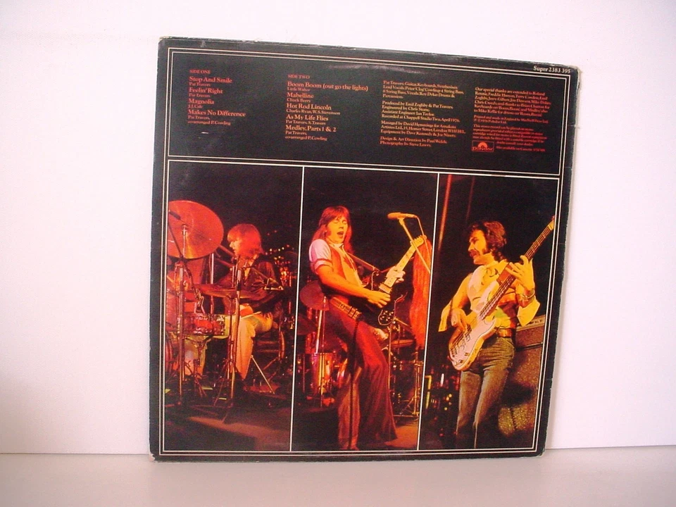 PAT TRAVERS First Album Original UK Pressing LP from 1976 POLYDOR SUPER 2383 395 - Image 2 of 3
