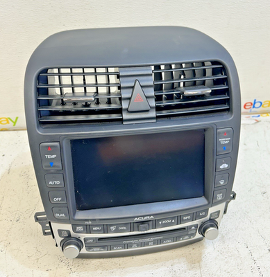 2004 Acura TSX navigation screen NAV radio stereo 6 disc 39175-SEC