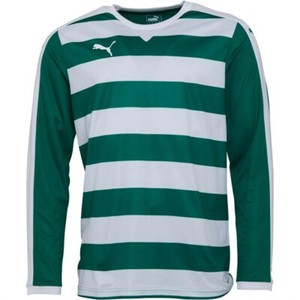 green and white puma shirt