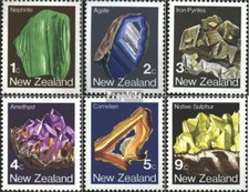 Timbres nouvelle-zélande 1982 Mi 855A-860A (complète edition) oblitéré 1982 miné