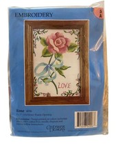 Candamar Designs Rose Embroidery Kit  4006 New