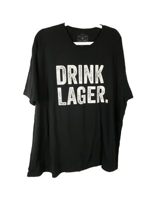 Jack s Abby Drink Lager Men s Size 3XL T Shirt Brewing 100% Cotton Logo MA
