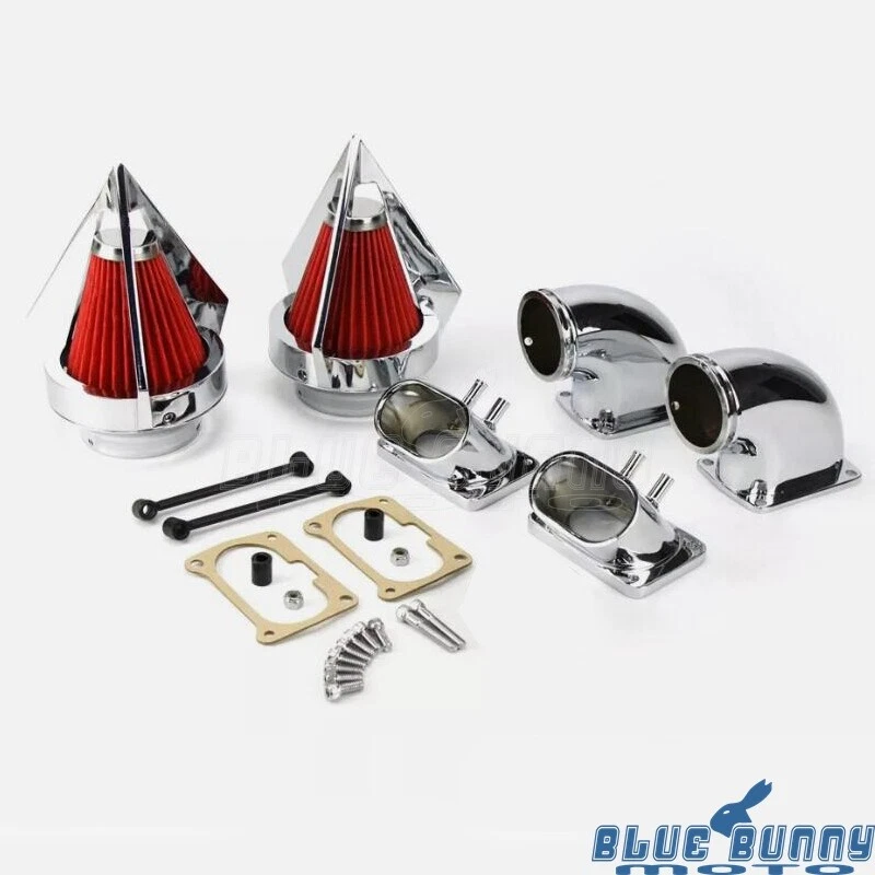 For Suzuki Boulevard M109R Aluminum Engine Cone Air Cleaner Kits Intake Filter - Image 2 of 4