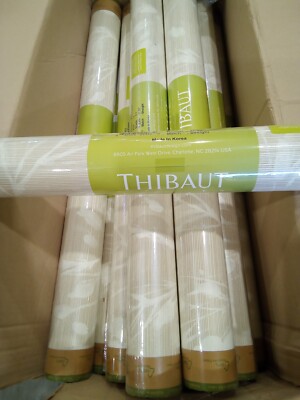 Thibaut Beige Wild Flower Wallpaper T27023 Double Roll 72 SQ. Ft.