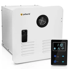 RV Tankless Water Heater Propane Gas 3.9GPM 55000BTU with Controller