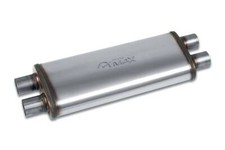 Street Max 4x9 Oval Body Muffler 2.25 Dual In 2.25 Dual Out Mild Tone