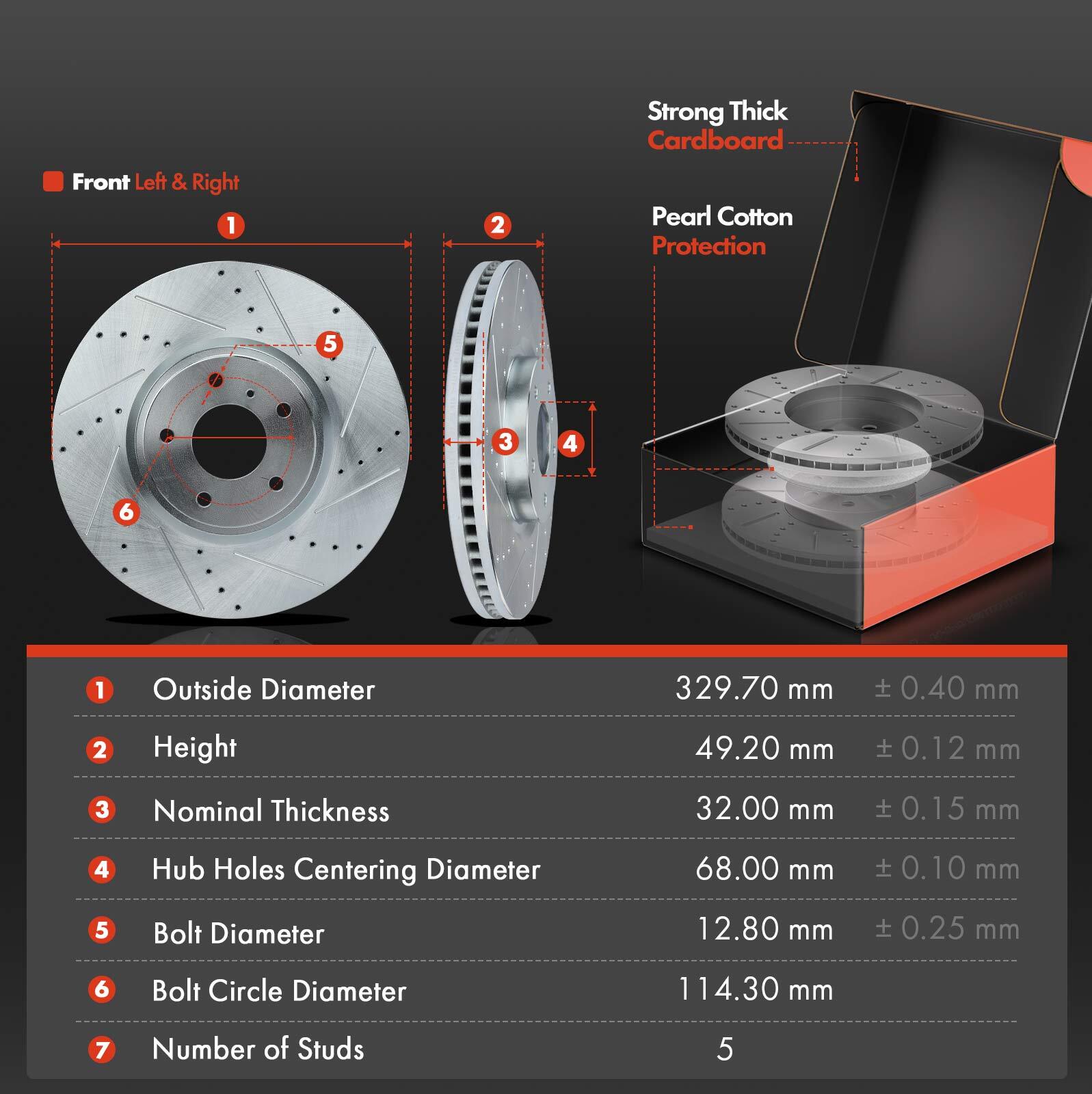 EBC BSD Rear Rotors (258x10mm) | 99-01 Infiniti G20 2.0 main image 0