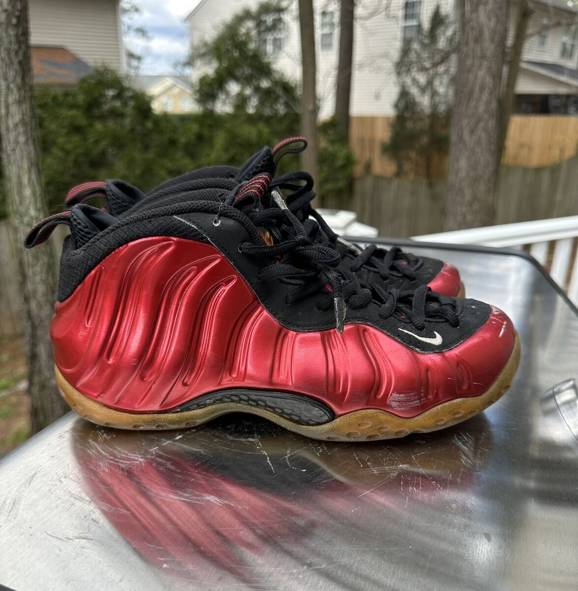 Nike Air Max Jordan Foamposite One Metallic Red Black Lot Nike Air Max Jordan Foamposite One Metallic Red Black Lot
