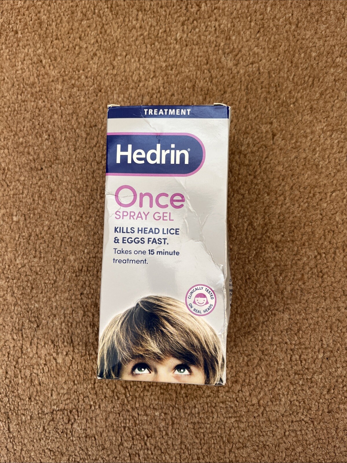 Hedrin Once Spray Gel 100ml X 1