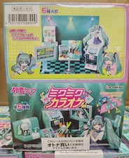 Re-Ment Miniatures Japan Hatsune Miku Karaoke Full Set 6 items