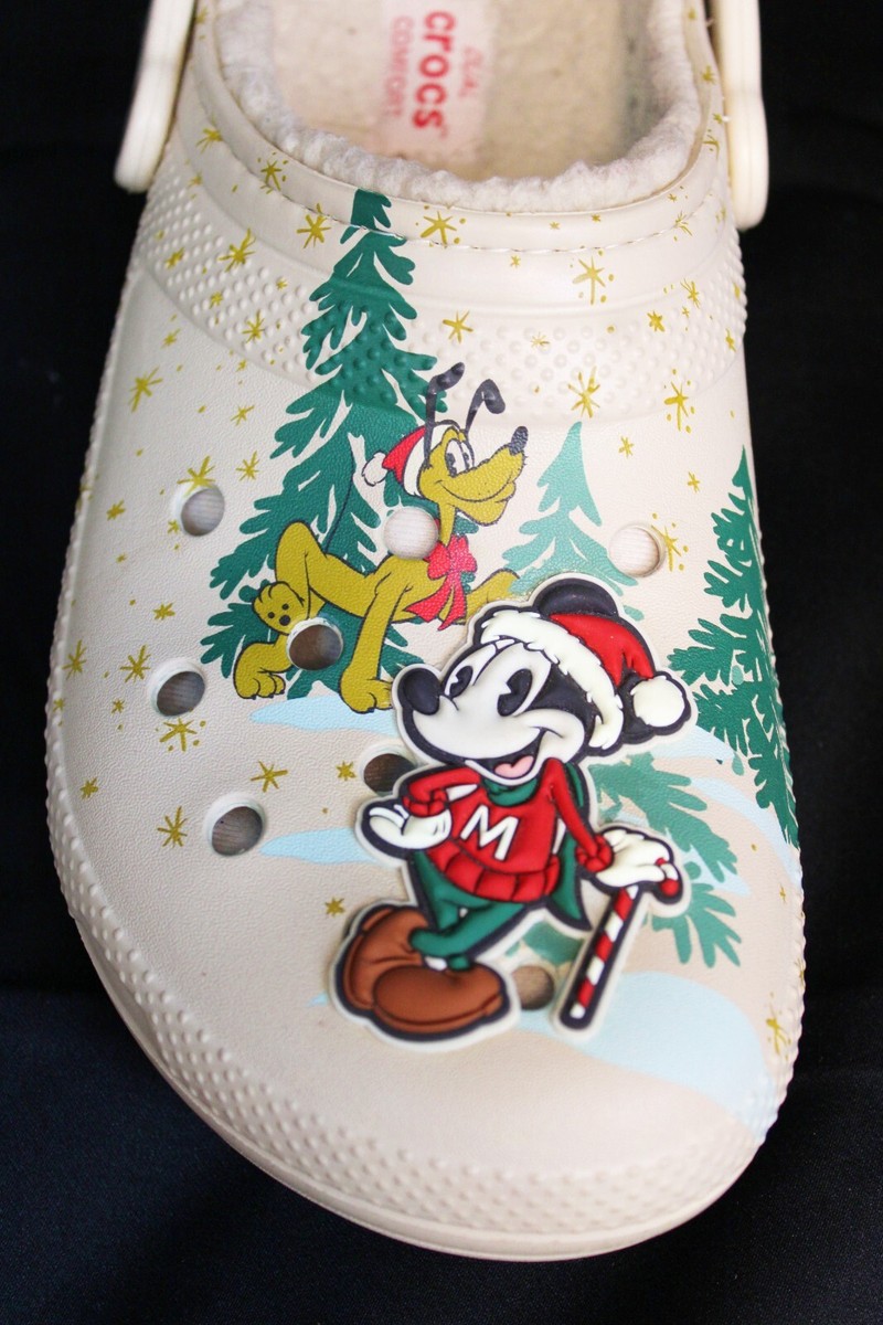 Disney Christmas Crocs sz M10/W12 Mickey Mouse Donald Duck  display picture 3