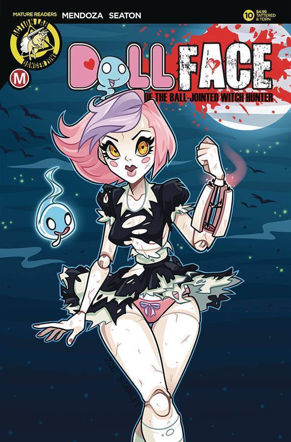 DOLLFACE #10 CVR D STANLEY PIN UP TATTERED & TORN (MR) ACTION LAB