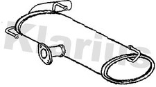 Klarius box with tail pipe fits Mitsubishi lancer 1.5 08-10 CL340H