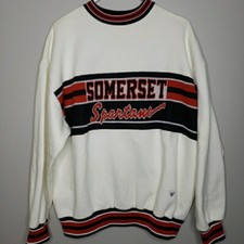 Vtg Varsity Spirit Cheer sweatshirt Sweater Somerset Spartans Sz XL USA Made