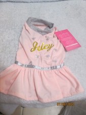 Juicy Couture Dog Pet Outfit Small Length 10" Girth 15" Cute  