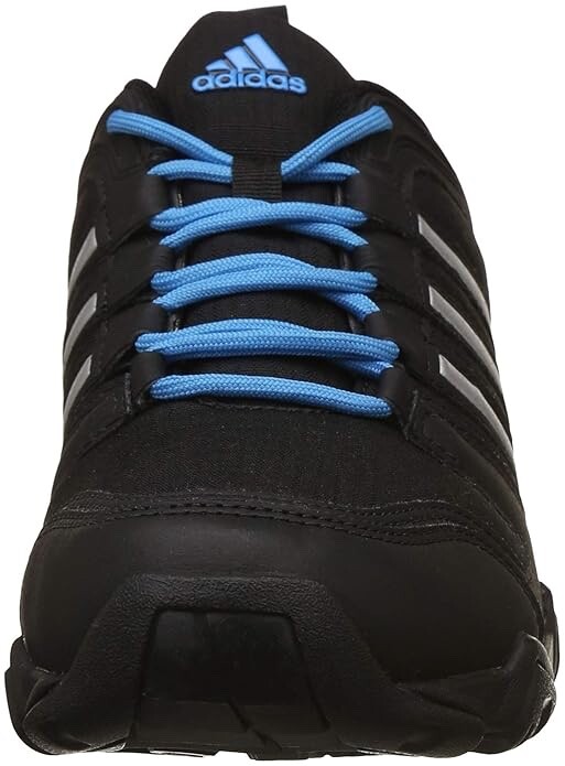 PONY Scarpe da allenamento Adidas da uomo con lacci in rete (NERO METSIL SOLBLU)