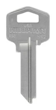 Hillman 85044 Brass #FR-1/HR-2 Single Sided Universal Blank Key (Pack of 10)