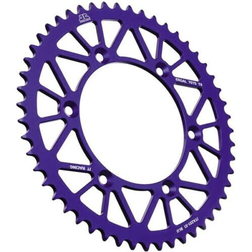 JT Aluminum Rear BLU Sprocket 51 Tooth YZ WR 250F 450F 426F