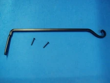 15" BLACK WROUGHT IRON FINISH PLANT BRACKET HANGER HANGING BIRD FEEDERS