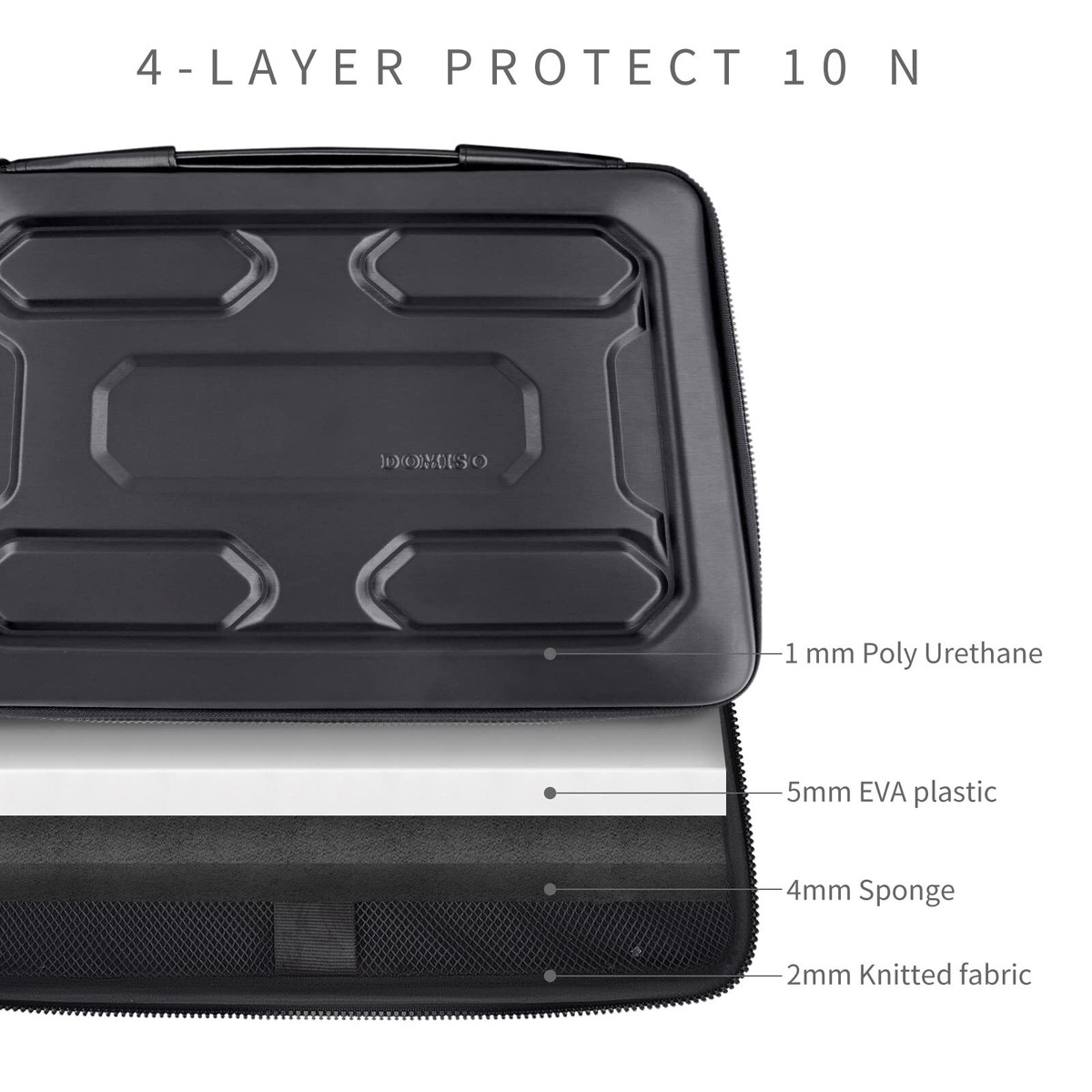 doiso acqua resistente custodia portatile con USB di ricarica Custodia