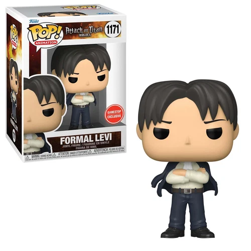 Funko POP! Animation Attack on Titan Formal Levi GameStop Exclusive