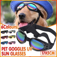 Dog Sunglasses Small Doggles UV Protection Pet Goggles Eye Wear for Dogs AU New