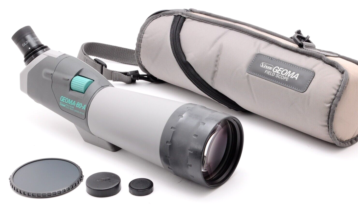 NEAR MINT] Vixen Geoma 80-A Spotting Fieldscope + GL20 Eye Piece 